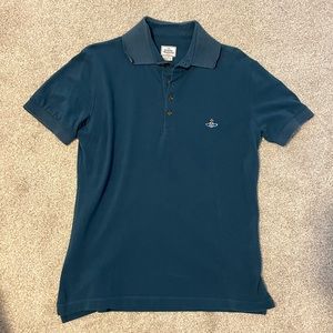 Size large Vivienne Westwood polo , blue